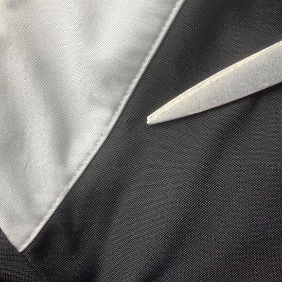 VTG Puma Mens Medium Black Gray Track Jacket Y2K Retro Full Zip*Read - Picture 7 of 15